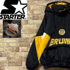 スターター NHLブルーインズ 中綿ナイロンジャケット アノラック