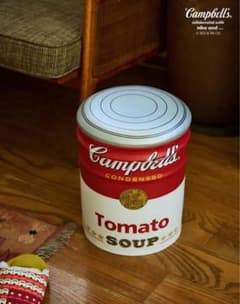限定 キャンベル トマトスープスツール ニコアンド イス 小物入れ 置物