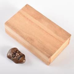 スー 様専用時代金工 和装小物 古銅 能面帯留 時代箱付 M R4979 - メルカリ