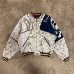祝三連休kapital サイズ4 硫化別珍シャムボマーJACKETスカジャン