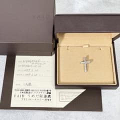 VAID ROMA クロス ダイヤモンド ペンダントトップ K18WG 20 - メルカリ
