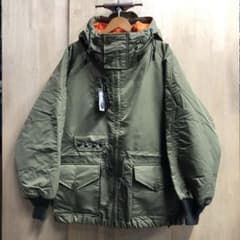 ヒューストン ミリタリー スモックパーカー ジャケット 中綿入り XL