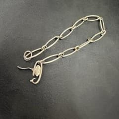ティファニー オーバルリンク ブレスレット 925 現状品 一部切れ 中古