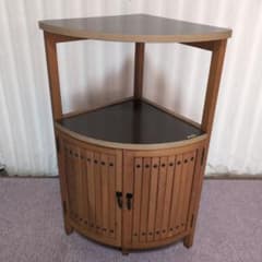 オールドカリモクkarimokuコーナーラック - メルカリ