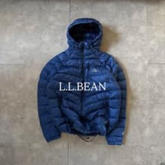 極暖850fil⭐️】極暖L.L.Bean ダウンジャケット ブルー 青色 XL