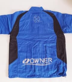 釣具 オーナー ジャンバー ( 中綿入 ) ブルー系 L 非売品 ラスト1点