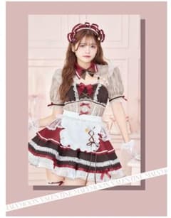 マリームーン ピュアベリーシアーレースメイド(バレンタインコスプレ