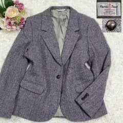 極美品XL リチャードエヴァンス ハリスツイード ウール100 ブレザー