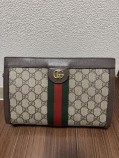 STAX様 取り置き中 Gucci GGパターン クラッチバッグ - メルカリ