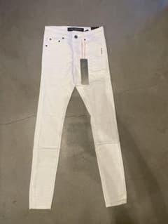 VALABASAS バラバサス ホワイト スキニーデニム 新品タグ付き 28