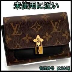 ルイヴィトン 折財布 モノグラム ポルトフォイユ フラワー コンパクト