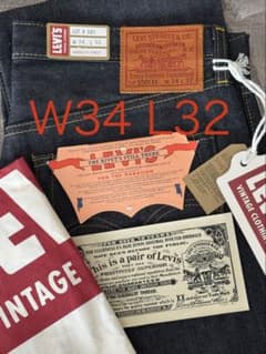 Levis LVC S501XX 1944 大戦モデル W34 L32 - メルカリ