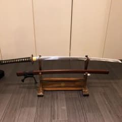 高級模造刀 深朱拵え 高級居合刀 研波刃 合金 - メルカリ