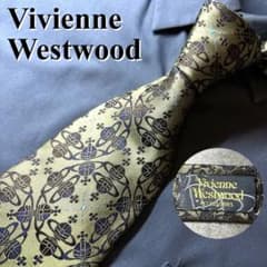 Vivienne Westwood オーブ総柄 ネクタイ ジャガード 玉虫色 - メルカリ