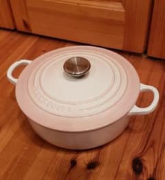 ○LE CREUSET○希少○パウダーピンク○ココットジャポネーズ○22