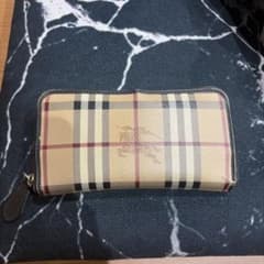 BURBERRY バーバリー ノバチェック ラウンドファスナー 長財布 - メルカリ