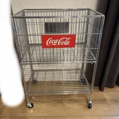 希少 コカコーラ メタルラック ワゴンラック - メルカリ