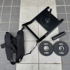 陸上 スレッド走 そり走 トレーニングセット ウエイトプレート付き