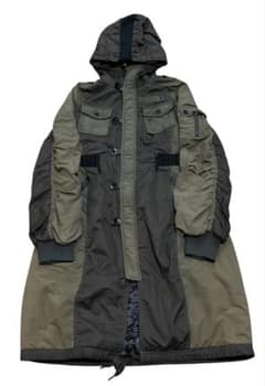 00s Y2K Diesel オリーブ パラシュート モッズコート - メルカリ