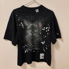 maison mihara yasuhiro tシャツ 黒 猫 シール - メルカリ