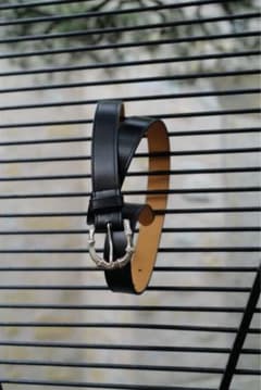 rosaria product Bamboo Buckle Belt black - メルカリ