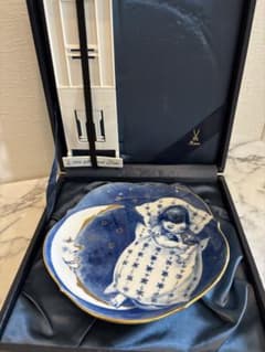 希少 新品未使用 マイセン 2003年 メモリアルプレート 眠れよい子よ