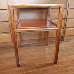 唐木家具 アンティーク 中国家具 花梨材 花台 サイドテーブル - メルカリ