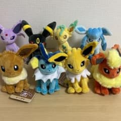 ポケモンfit ぬいぐるみ ブイズ - メルカリ