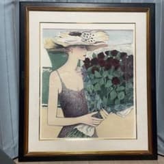 J・ピエール・カシニョール 浜辺のブーケ リトグラフ 絵画 希少 - メルカリ