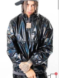 Central cee UNKNOWN オイルスピールトラックジャケット - メルカリ