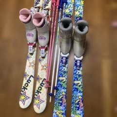 hanya様専用です スキー板 ブーツ20センチ、21センチ - メルカリ