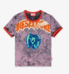 DIESEL❤️T UNCUTTY SHORT Q1 T-SHIRT PINK - メルカリ