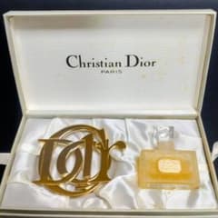 Christian Dior ディオール バースデイ コフレ ロゴブローチ＋香水