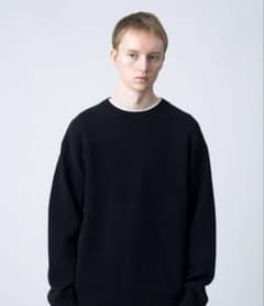 試着のみ クリーニング済みRHC ニットセーター ブラック L 近年モデル