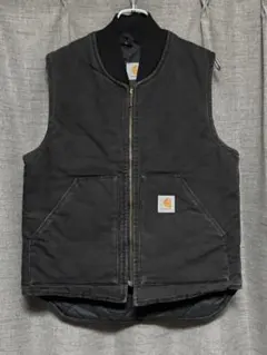 2026年最新】carhartt ダックベスト ブラックの人気アイテム - メルカリ