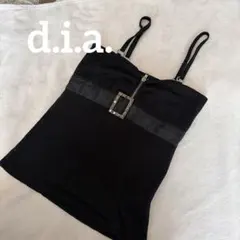 2026年最新】d.i.a カラー：ブラック系 キャミソールの人気アイテム