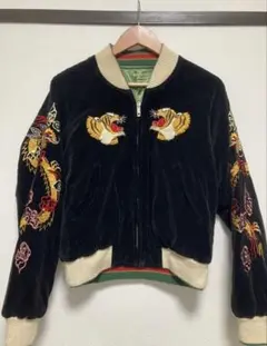 50s スーベニアジャケット スカジャン 別珍 ベルベット レプリカ