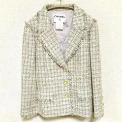 2026年最新】CHANEL テーラードジャケットの人気アイテム - メルカリ