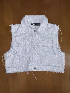 2026年最新】zara ツイード ジレの人気アイテム - メルカリ