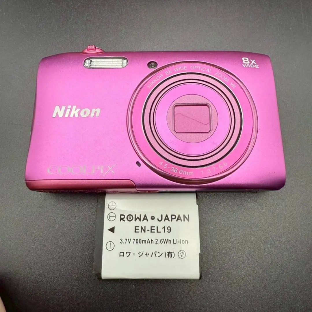 2026年最新】NIKON coolpix s3600 ピンクの人気アイテム - メルカリ