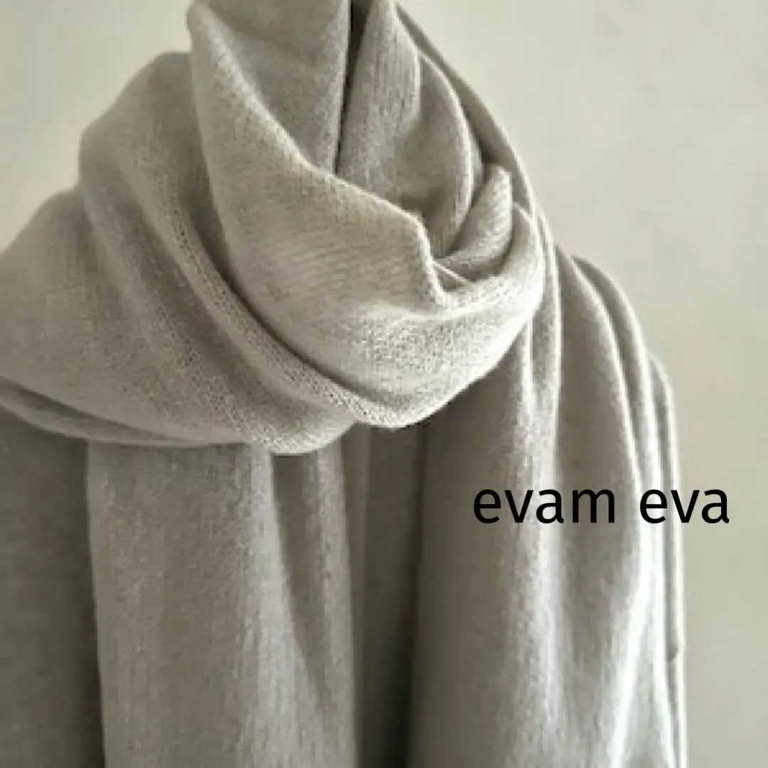 2026年最新】 evam eva エヴァムエヴァ ストールカシミヤの人気
