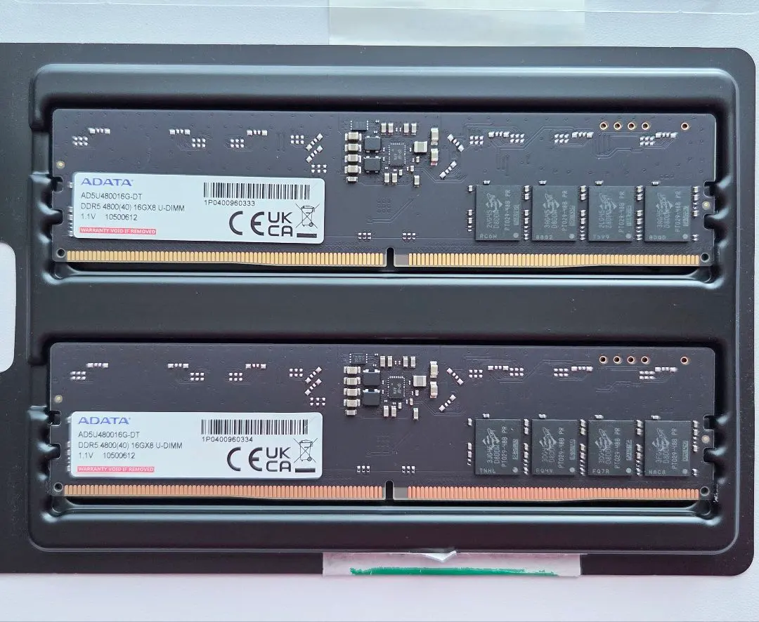 2026年最新】ADATA デスクトップPC用メモリ PC5-38400 (DDR5-4800)対応