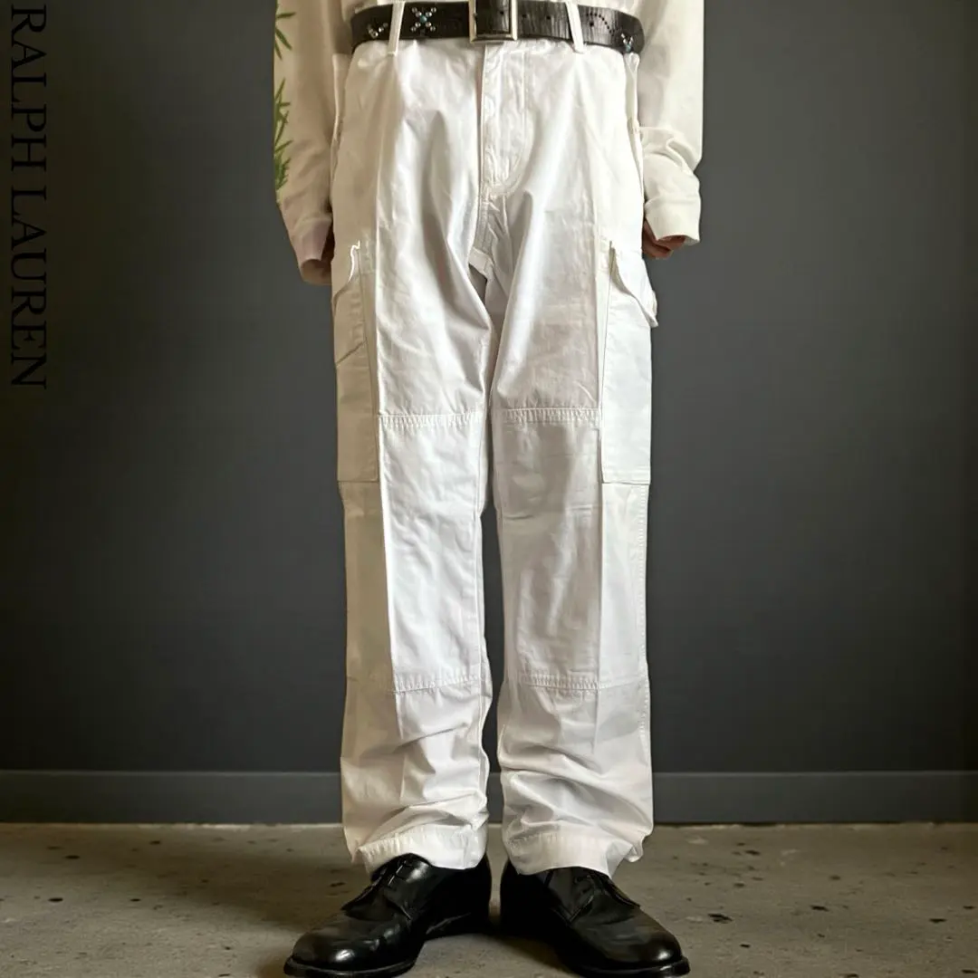 2026年最新】Polo By Ralph Lauren カラー：ホワイト系 ワークパンツ