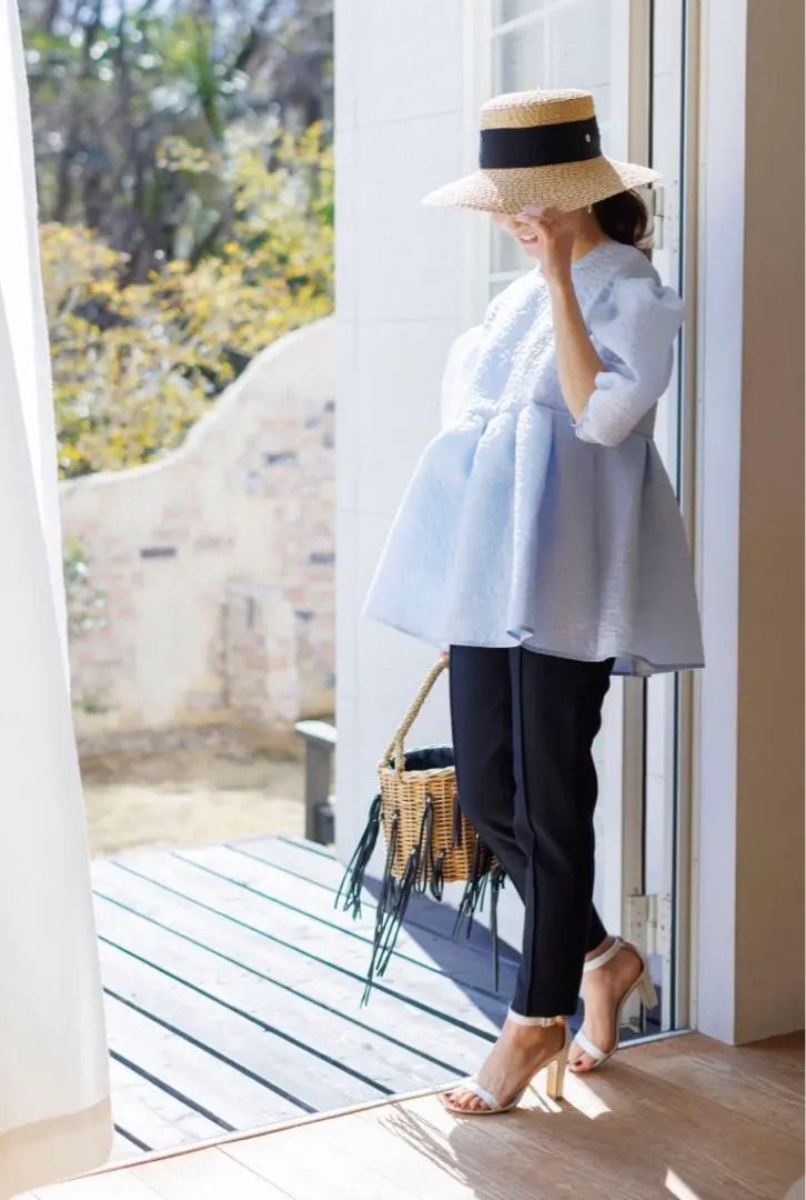 2026年最新】bluelea ブルレア ジャガードブラウスの人気アイテム