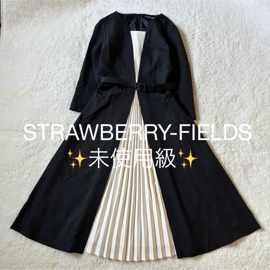 2026年最新】ストロベリーフィールズ ワンピース センタープリーツの