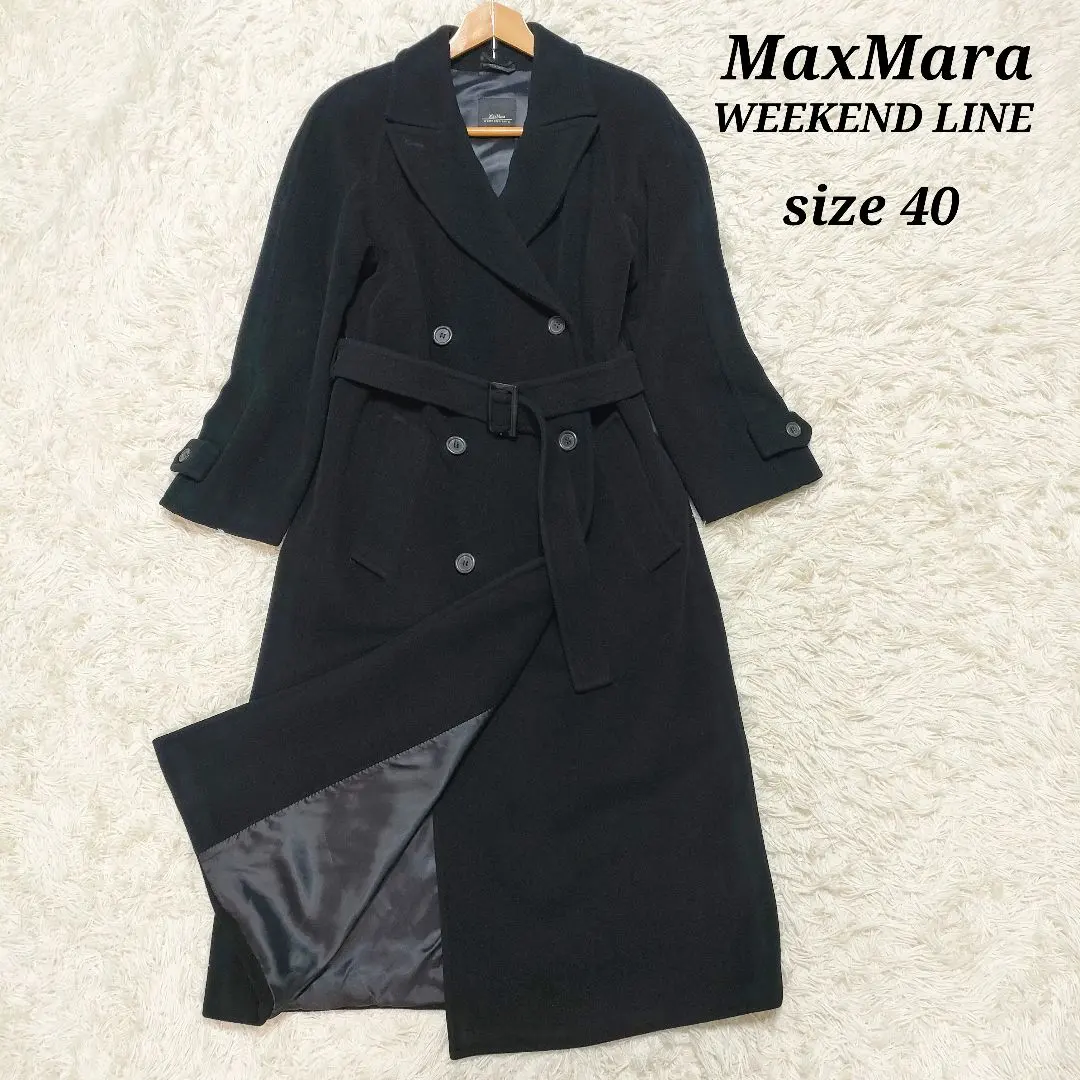 2026年最新】Max Mara カラー：ブラック系 チェスターコートの人気