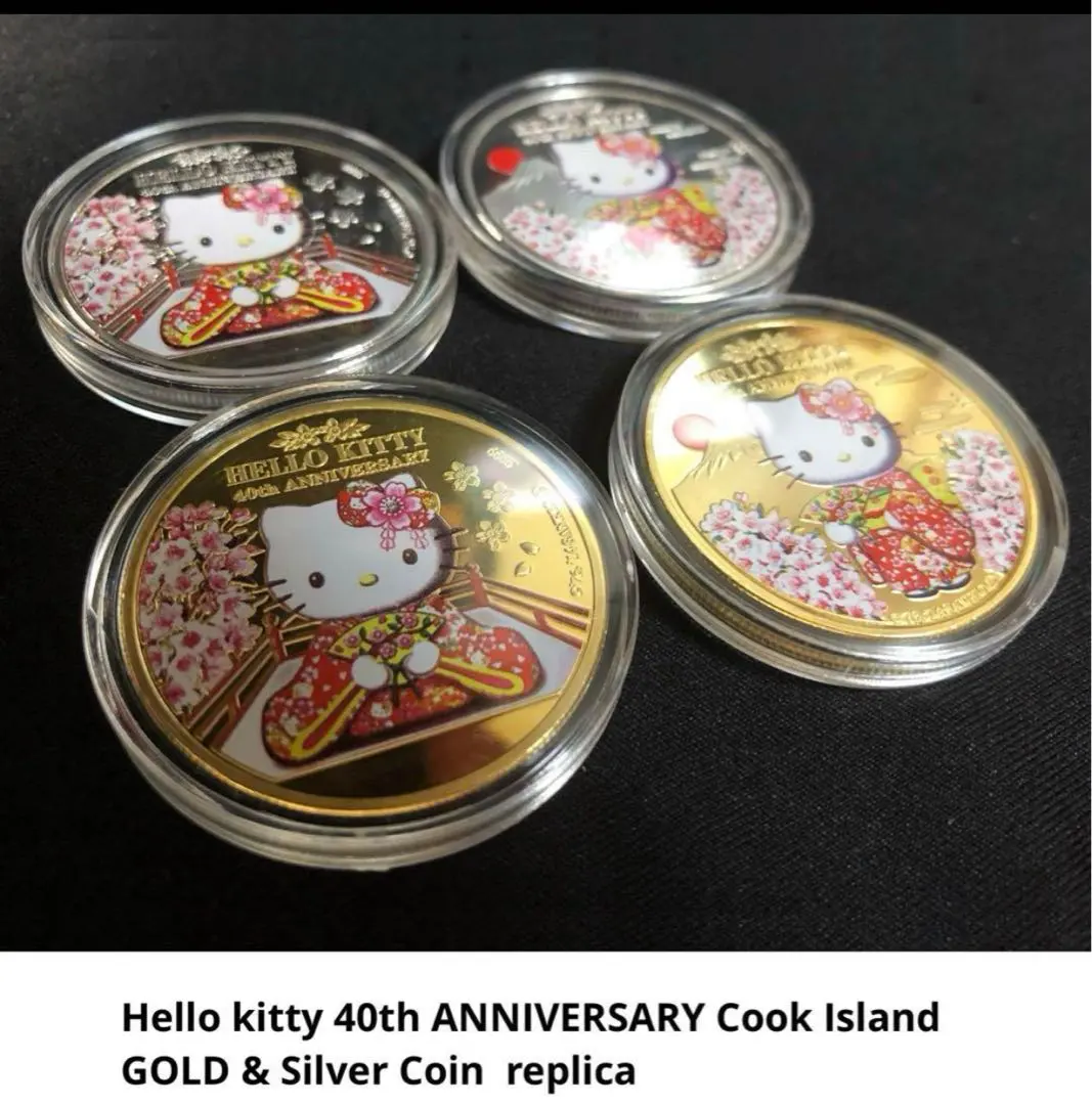 2026年最新】キティ 40周年 銀貨の人気アイテム - メルカリ