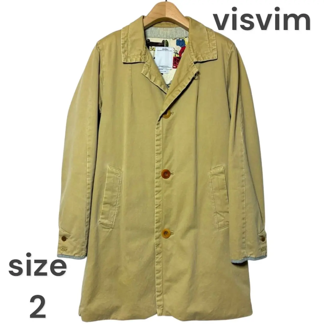 2026年最新】VISVIM MIES COATの人気アイテム - メルカリ