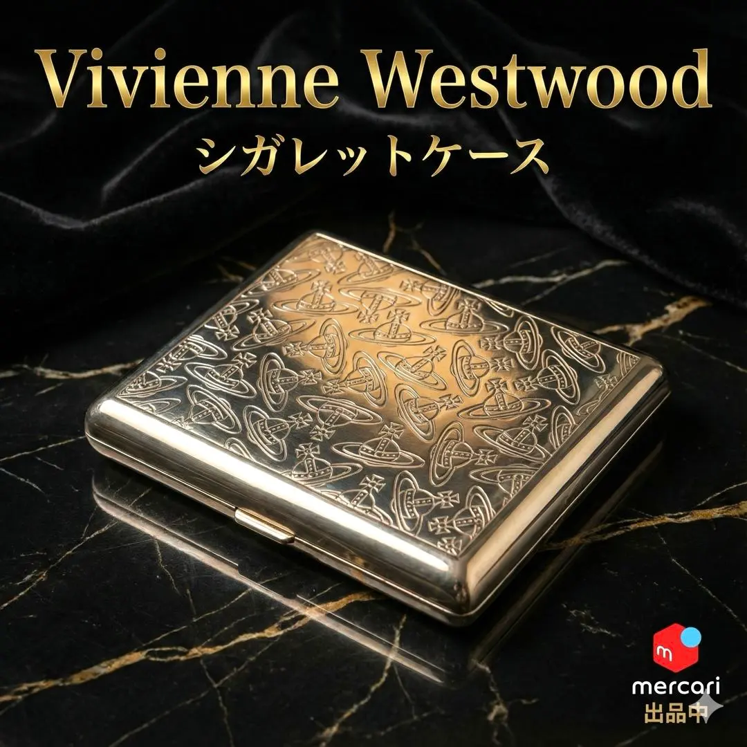 2026年最新】ヴィヴィアンウエストウッド シガレットケース メタル