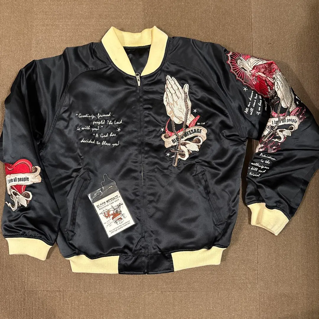 2026年最新】blood message スカジャンの人気アイテム - メルカリ